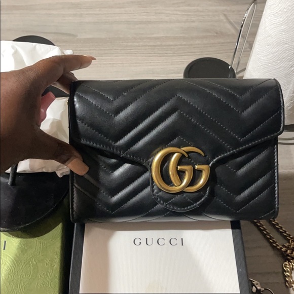 Gucci GG Marmont Matelasse Mini Bundle deal - Picture 2 of 6